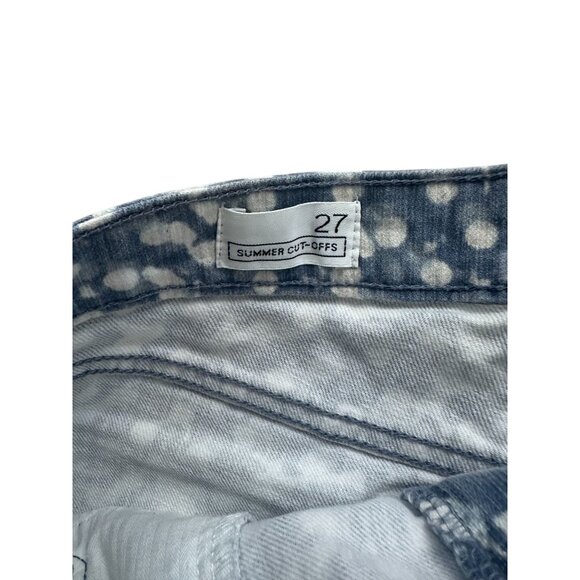 GAP 1969 Summer Cutoff Denim Shorts Size 27 - Picture 4 of 10